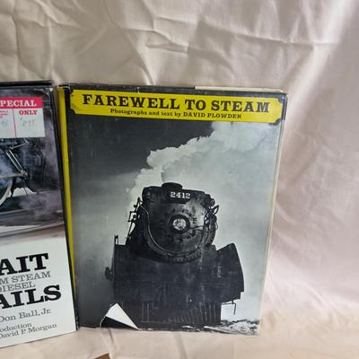 Lot of TRAIN Books (7) 