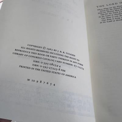 The LORD OF THE RINGS! - 3 Volume Box Set 2nd Edition 1965 