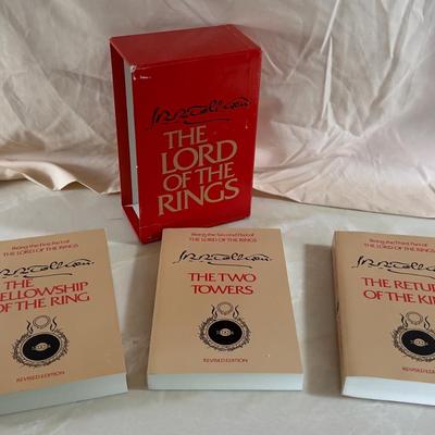 The LORD OF THE RINGS! - 3 Volume Box Set 2nd Edition 1965 