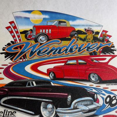 5 Screen Printed on Felt Wendover Graphic Car Show at the STATELINE 