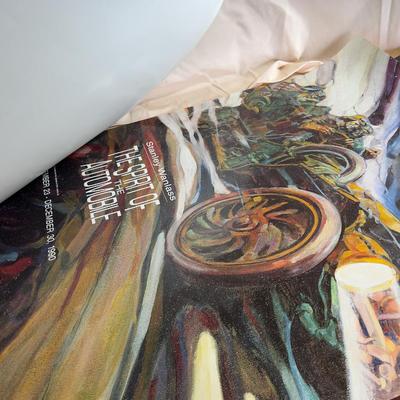 (5) Stanley Wanless, Posters of his Sculptures, Automotive style. 