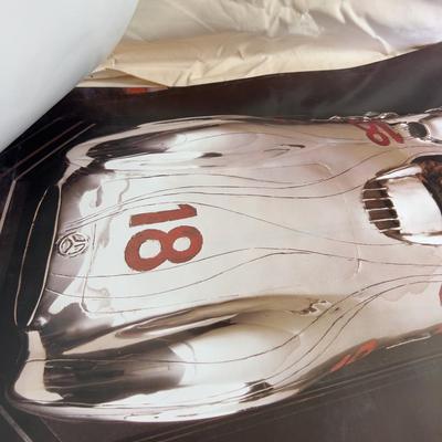 (5) Stanley Wanless, Posters of his Sculptures, Automotive style. 
