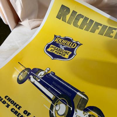 Vintage Reproductions of Race and Gasoline POSTERS 