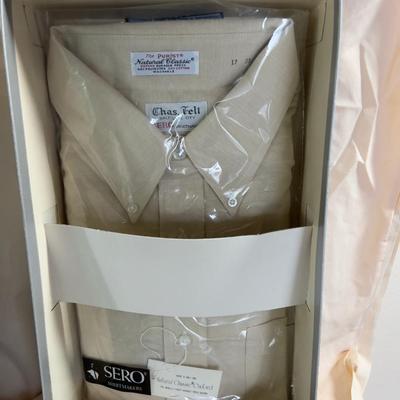 (5) NEW Mostly 17-1/2 - 36 Men's BUTTON DOWNS NEW 