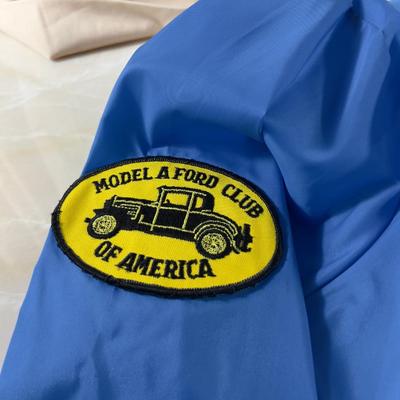 VINTAGE Auto Patch and one Plain, (2) l960's wind breakers WOW!!! 