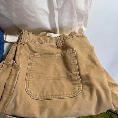 Pile of Jeans and 1 Carpenter Pants 42W X 34L (4) 