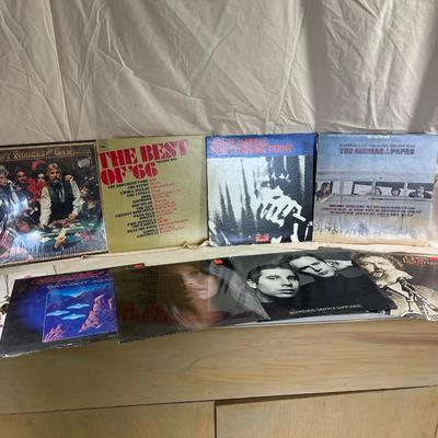 (9) Vinal Records Rock & Pop from the 60's and 70's 