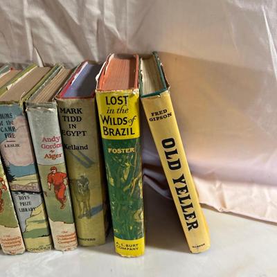 Adventure Novels for Boys from the 1940's and 50's COLLECTIBLE