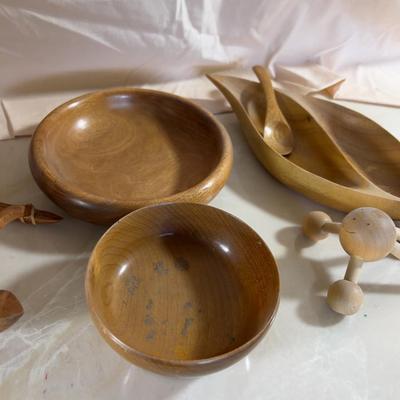Carved Wood Collection. 