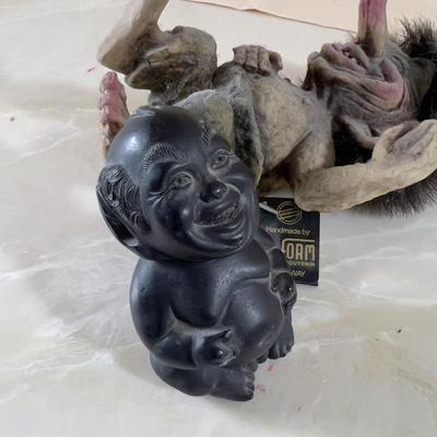 NY FROM Troll Norway & Figurine from Hawaii 