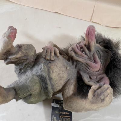 NY FROM Troll Norway & Figurine from Hawaii 