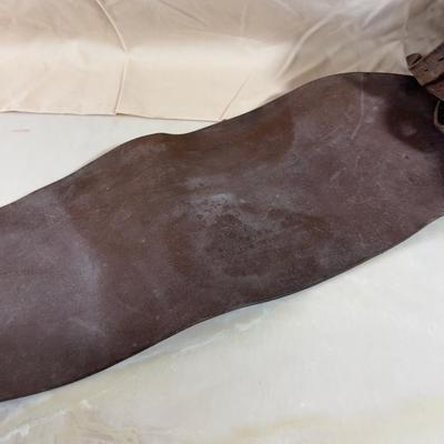 Leather Kidney Belt, Old Timey Weight Belt 