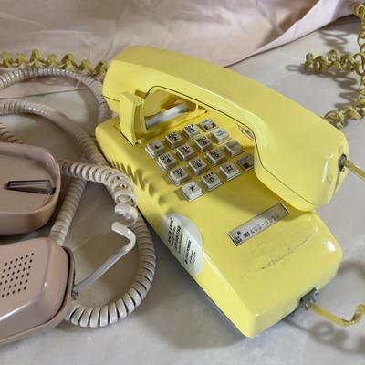Phones Rotary Dial and Push Button VINTAGE 