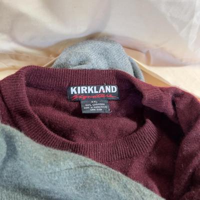 3 Cashmere Wool Men's Sweaters