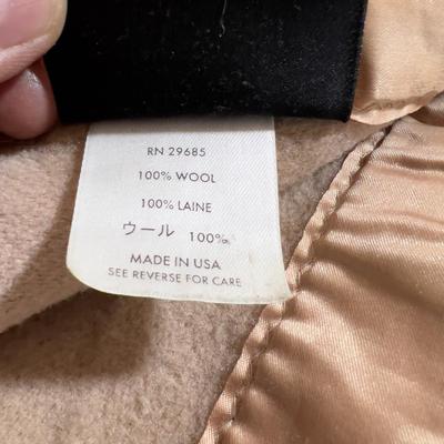 Queen Size Tan WOOL PENDELTON Blanket 