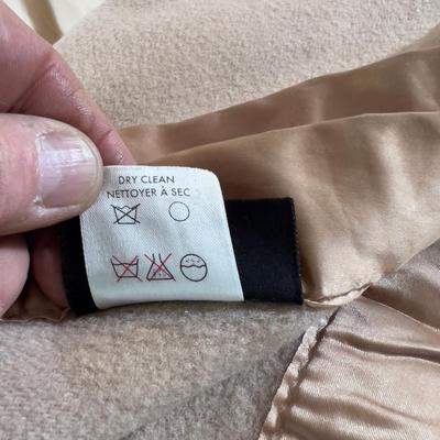 Queen Size Tan WOOL PENDELTON Blanket 