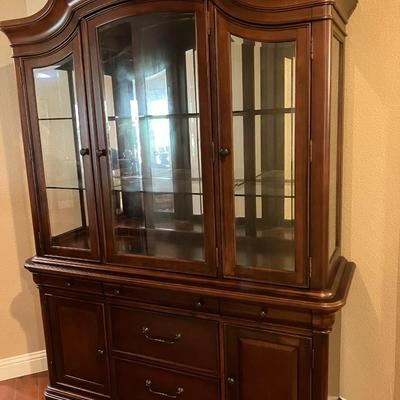 Dining buffet and hutch