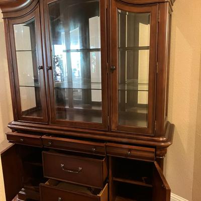 Dining buffet and hutch