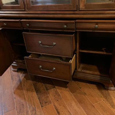 Dining buffet and hutch