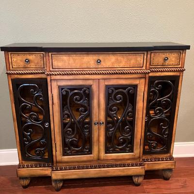 Scrollwork cabinet