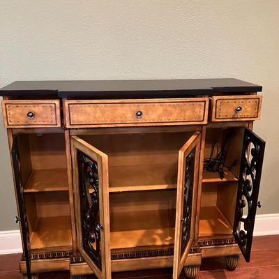 Scrollwork cabinet