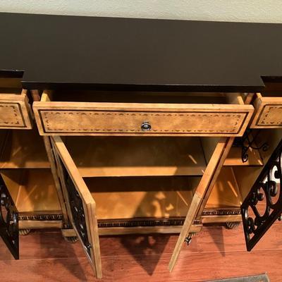Scrollwork cabinet