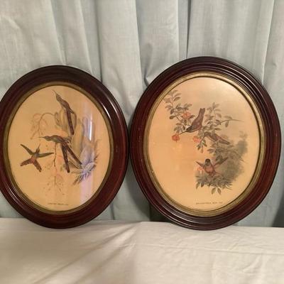 Sale Photo Thumbnail #97: Vintage frame and picture. Frames are 14" x 12".
