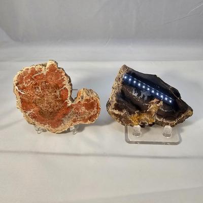 Rhyolite & Agate Slab Specimens (B1-JS)