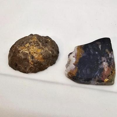 Rhyolite & Agate Slab Specimens (B1-JS)
