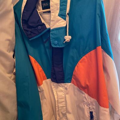 Men’s jackets including vintage Polo