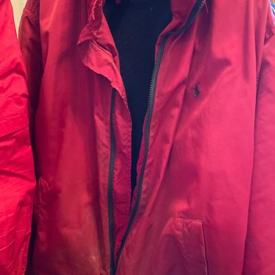 Men’s jackets including vintage Polo
