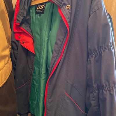 Men’s jackets including vintage Polo