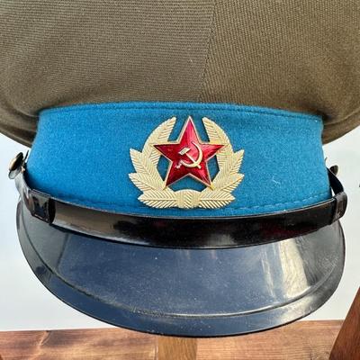 VINTAGE SOVIET UNION MILITARY VISOR CAP