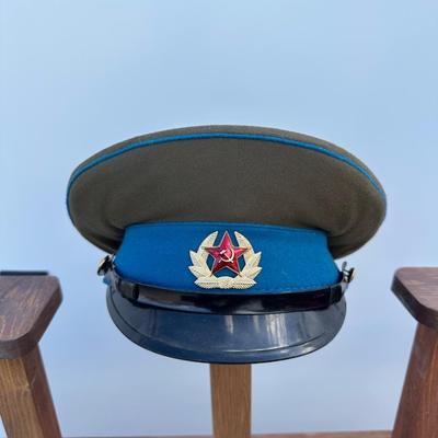 VINTAGE SOVIET UNION MILITARY VISOR CAP
