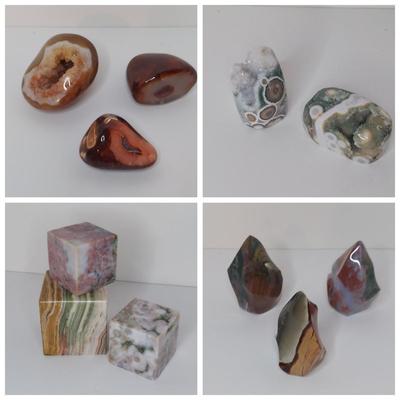 Carnelian, Agate, Jasper and More Cut Stones (B1-BM)