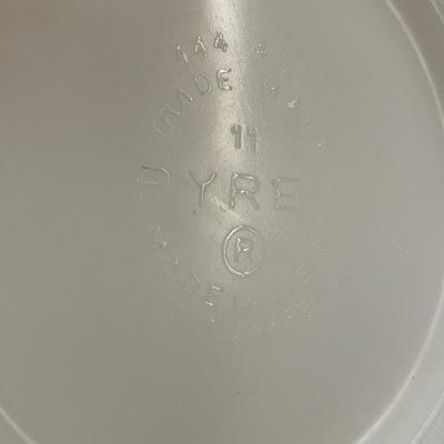 Pink Cinderella Gooseberry Pyrex bowl