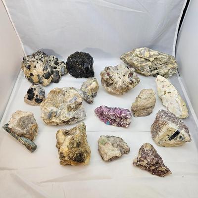 Tourmaline, Lepidolite & More (B1-JS)