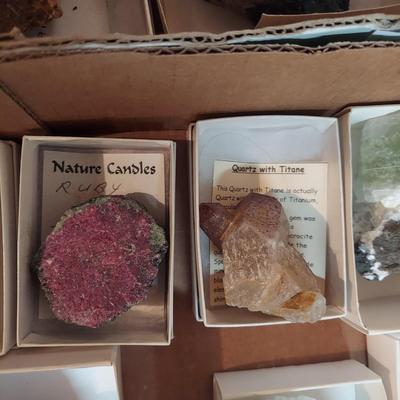 Raw Emerald, Ruby, Aragonite and More (B1-BM)