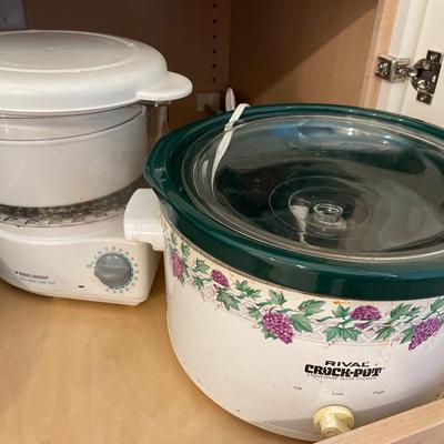 Rice cooker and crock pot