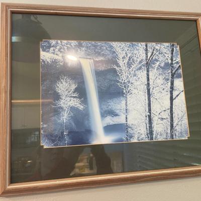 Waterfall print