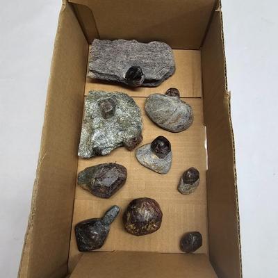 Garnet in Matrix (B1-JS)