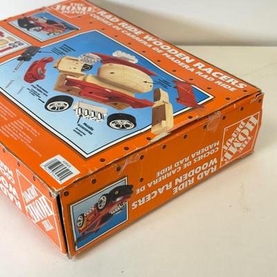 LOT 103: Wooden Building Vehicle Toys