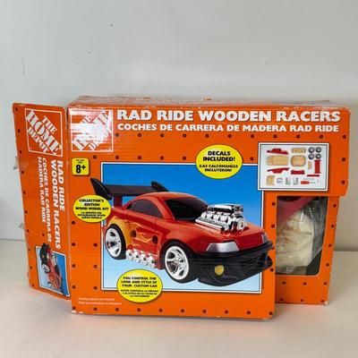 LOT 103: Wooden Building Vehicle Toys