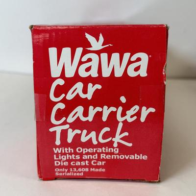 LOT 104: Wawa Tanker Truck, Car Carrier & Matchbox Editions