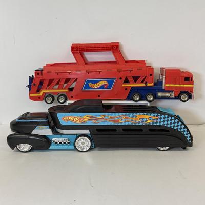 LOT 106: Mattel Hot Wheels Car Carrying Trucks