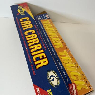 LOT 110: Collectible Trucks in Box: Humble, Sunoco, Mobil, Exxon