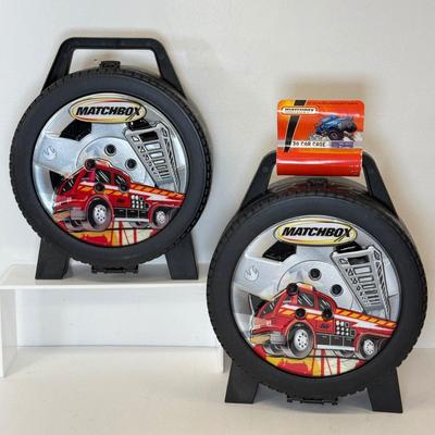LOT 114: Tara Matchbox 30 Car Carrying Cases w/ Cars