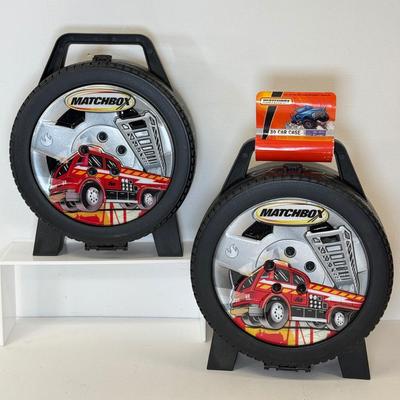 LOT 114: Tara Matchbox 30 Car Carrying Cases w/ Cars