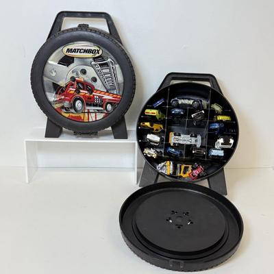 LOT 115: Tara Matchbox 30 Car Carrying Cases w/ Cars