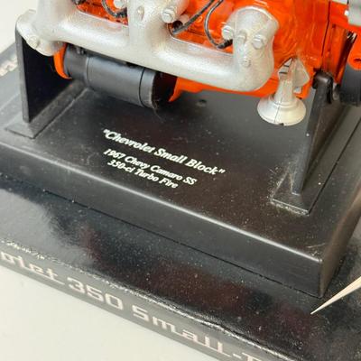 LOT 119: Franklin Mint Precision Models 1:24 Scale 1948 Tucker, Chevrolet Small Block Engine Model & Miro Chevy Pickup Model